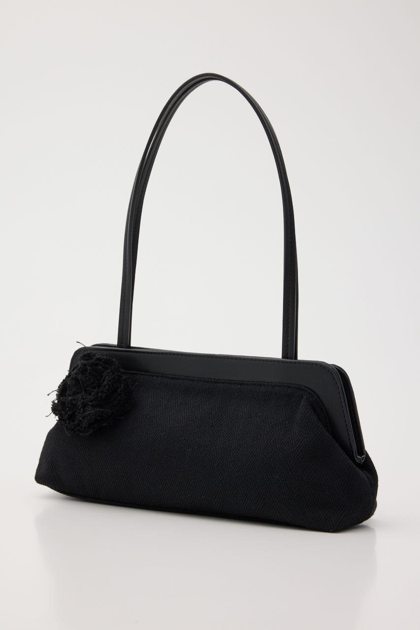 FLOWER MOTIF MINI バッグ BLK FREE