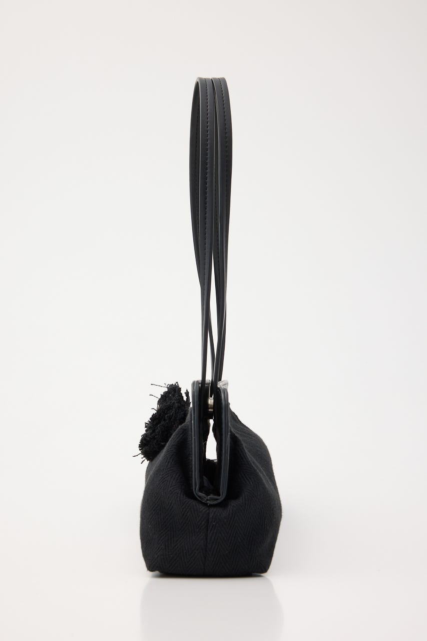 FLOWER MOTIF MINI バッグ BLK FREE