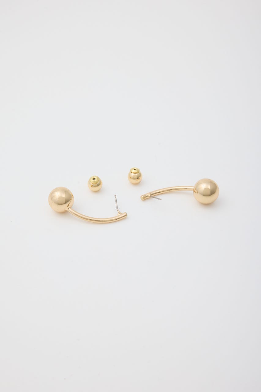 BALL DROOP ピアス GLD FREE
