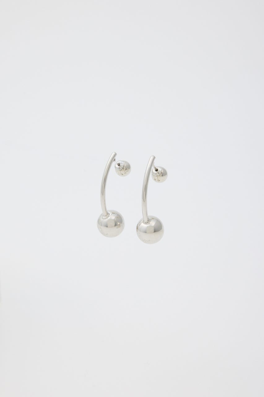 BALL DROOP ピアス SLV FREE
