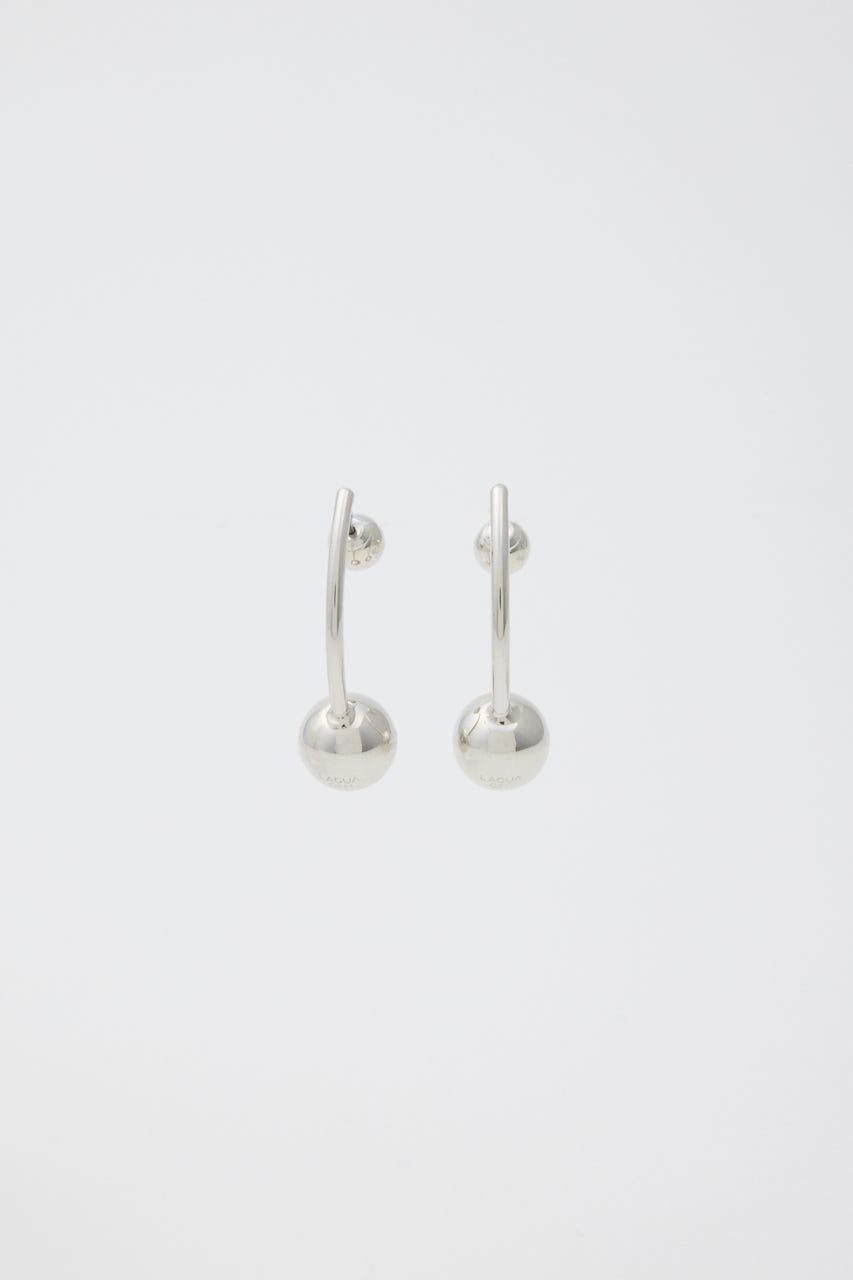 BALL DROOP ピアス SLV FREE