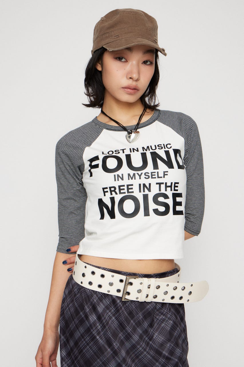 STUDS THICK ベルト O/WHT FREE