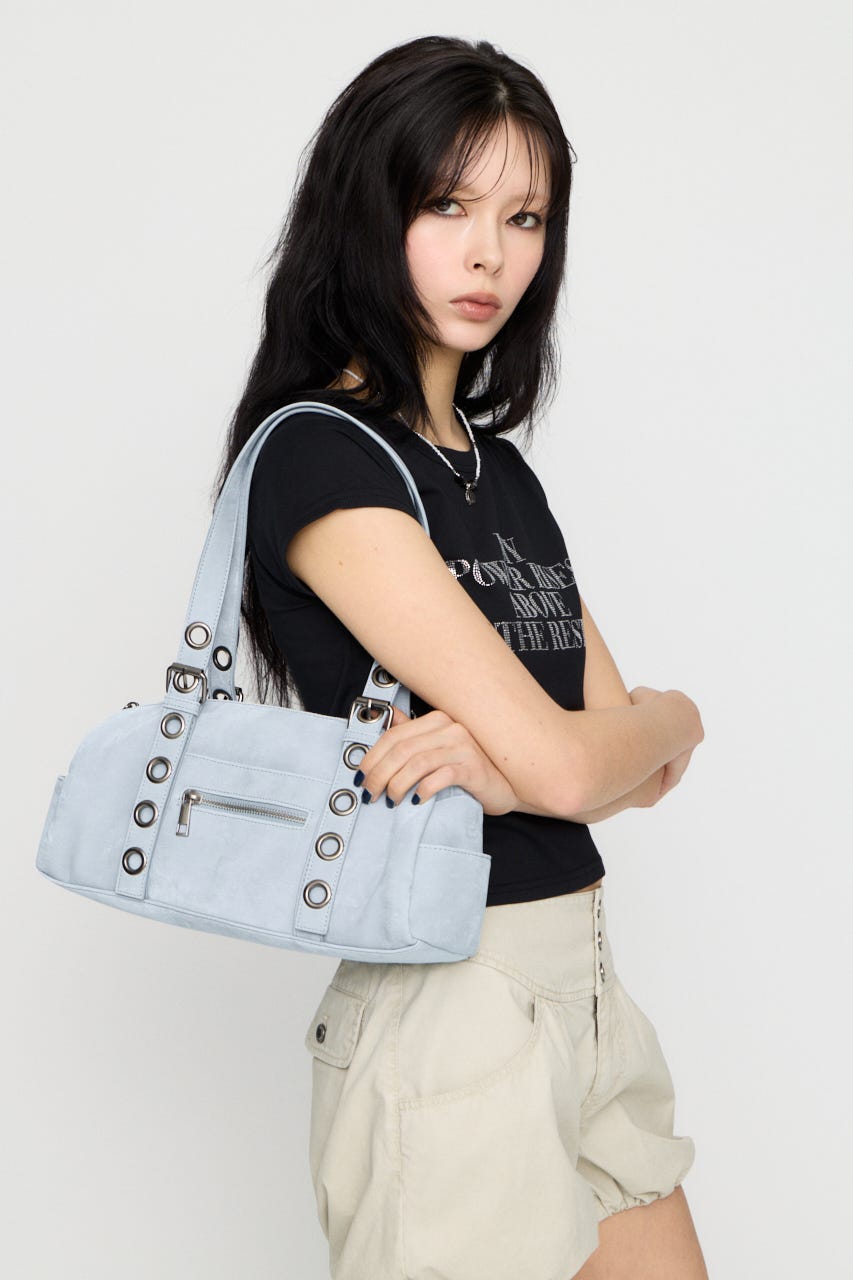 NARROW COLOR バッグ L/BLU FREE
