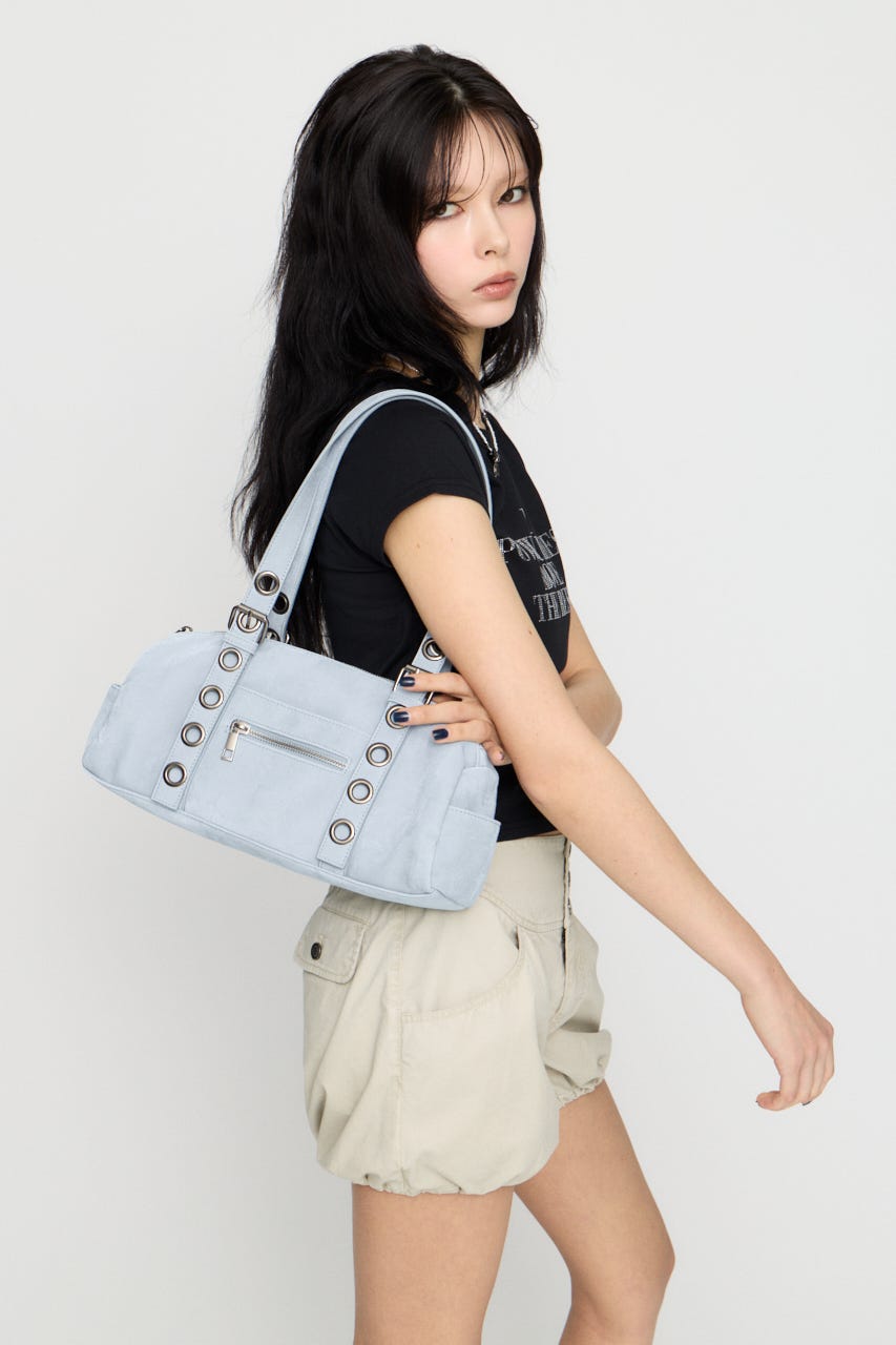 NARROW COLOR バッグ L/BLU FREE