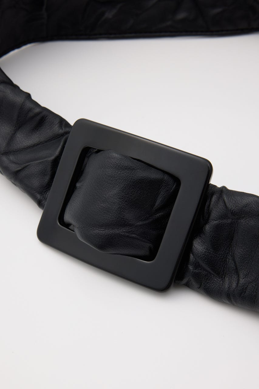 THICK TIE ベルト BLK FREE