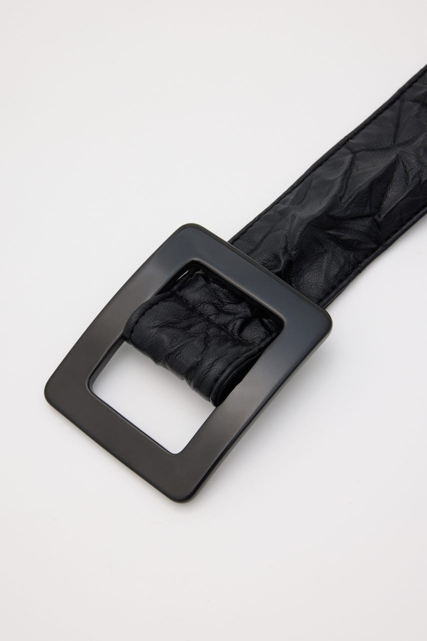 THICK TIE ベルト BLK FREE