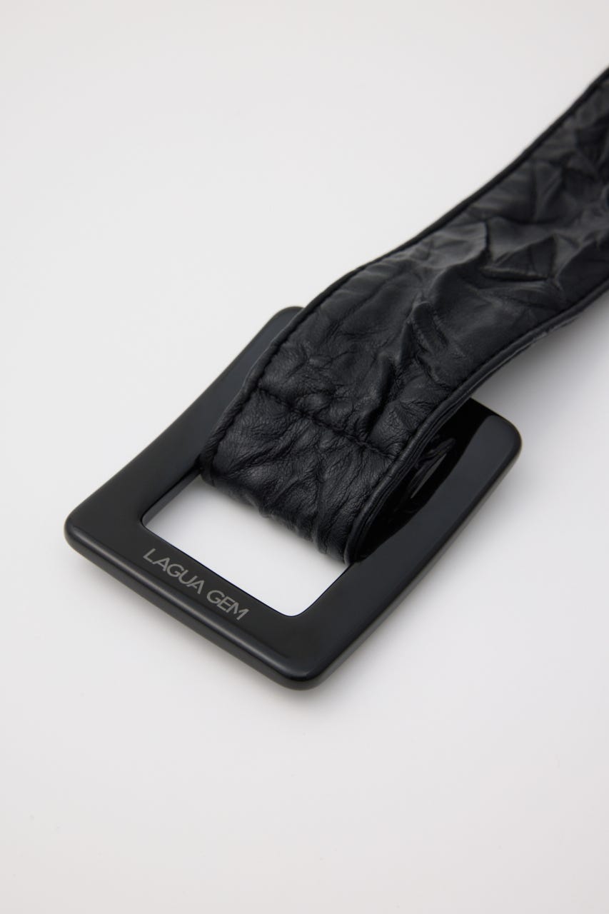 THICK TIE ベルト BLK FREE