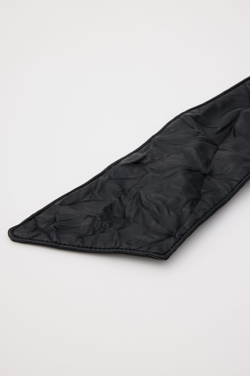 THICK TIE ベルト BLK FREE