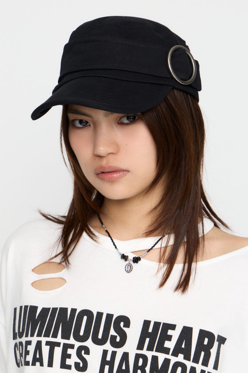 RING POINT WORK キャップ BLK FREE