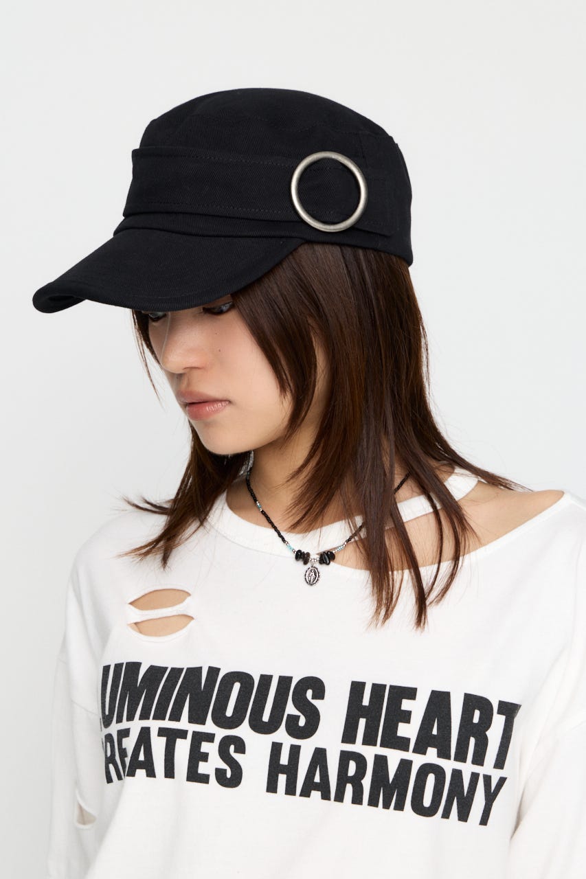 RING POINT WORK キャップ BLK FREE