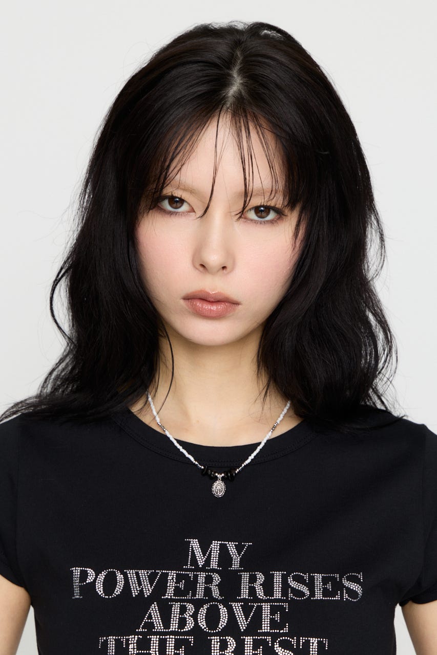 MEDAL BEADS ネックレス WHT FREE