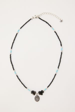 MEDAL BEADS ネックレス