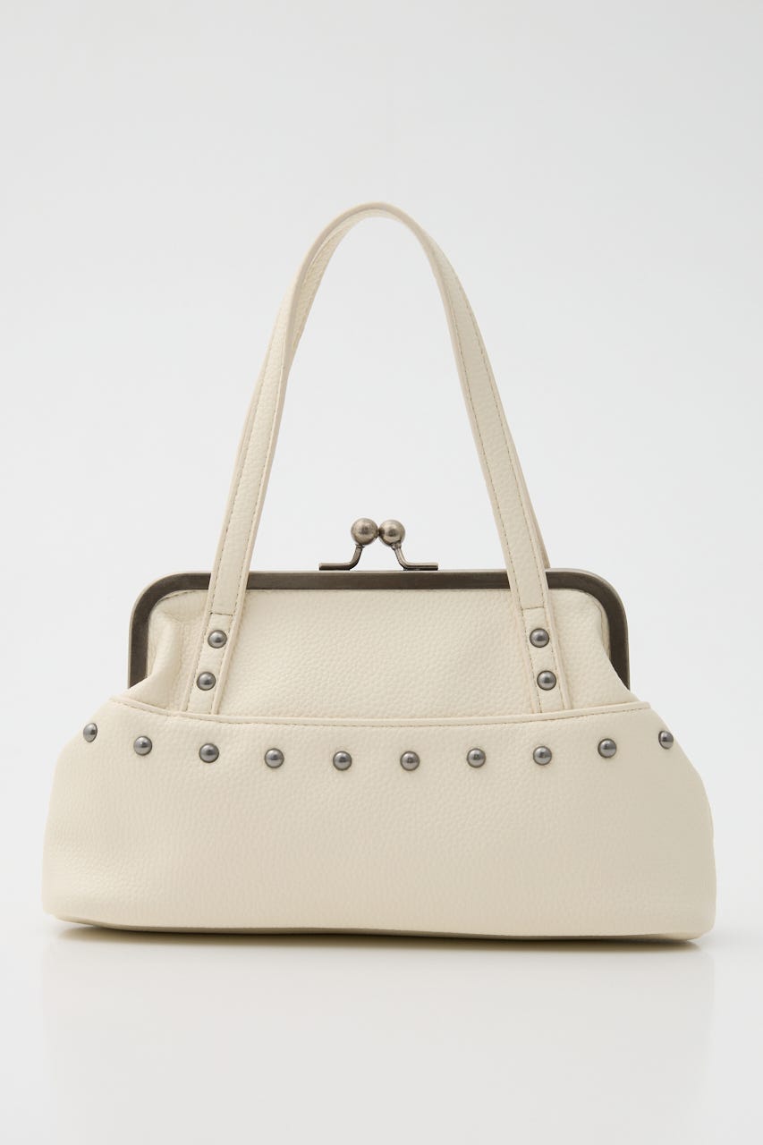 CLASP PURSE バッグ O/WHT FREE