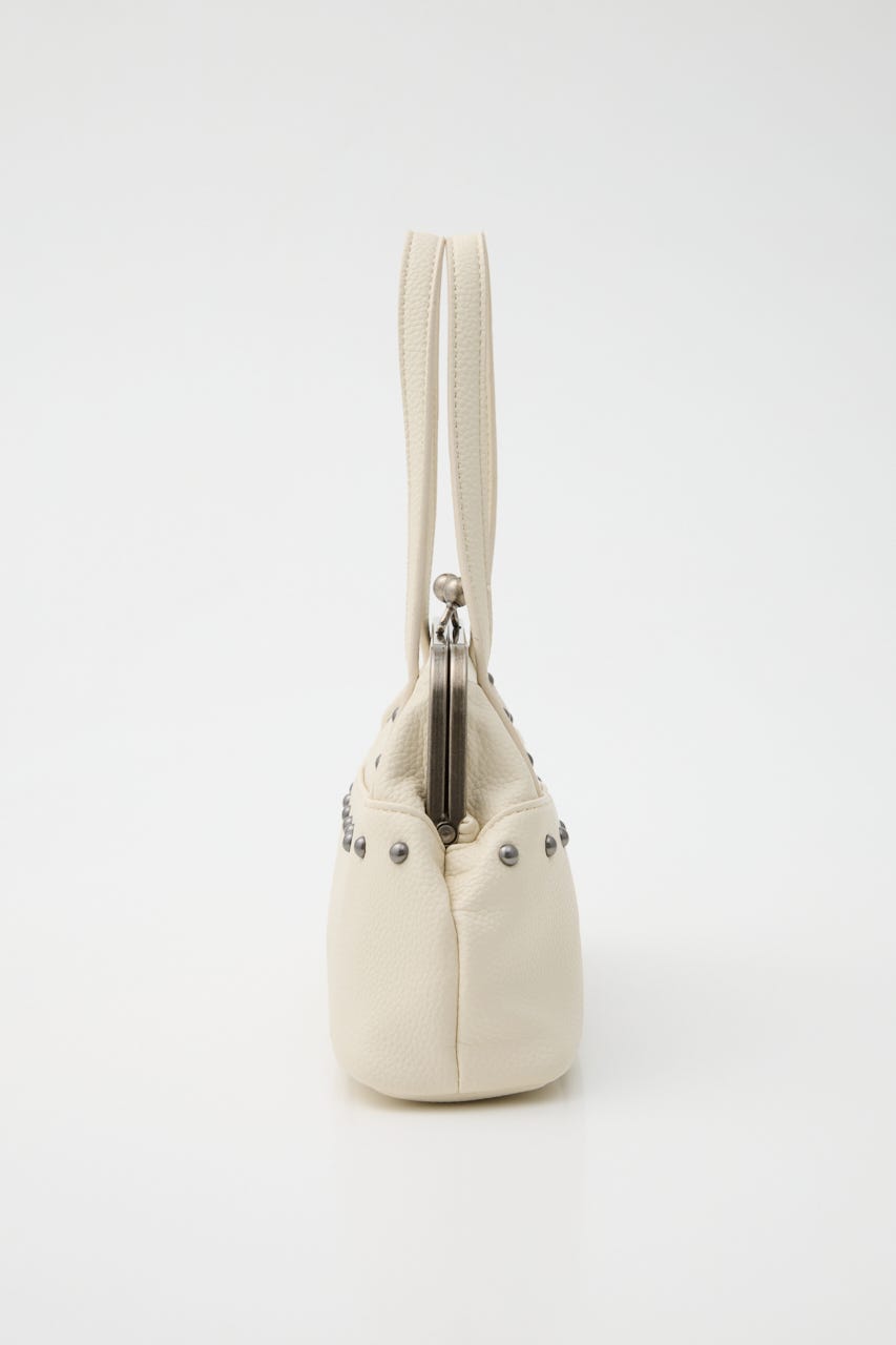 CLASP PURSE バッグ O/WHT FREE