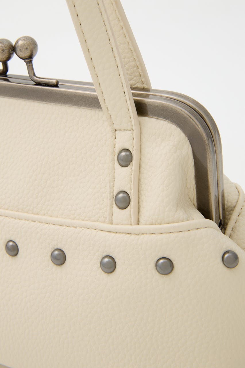 CLASP PURSE バッグ O/WHT FREE