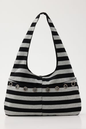 BORDER EYELET バッグ