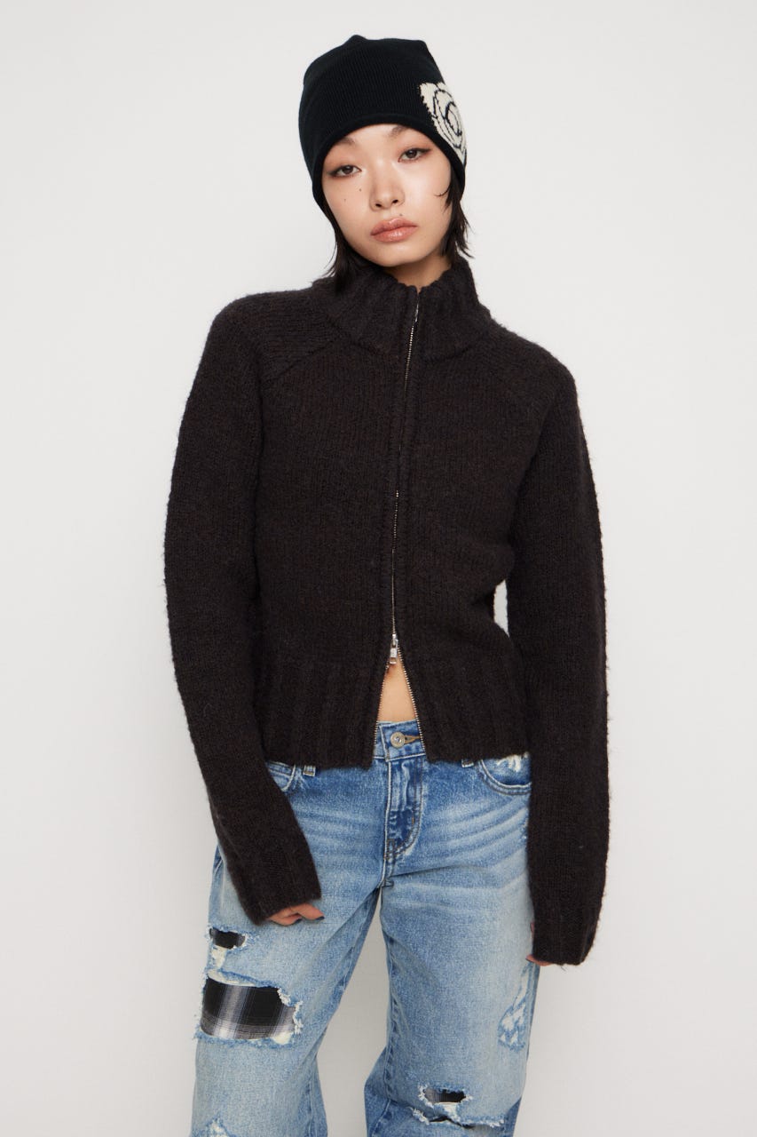 SOFT CHEWY ニット BRN FREE