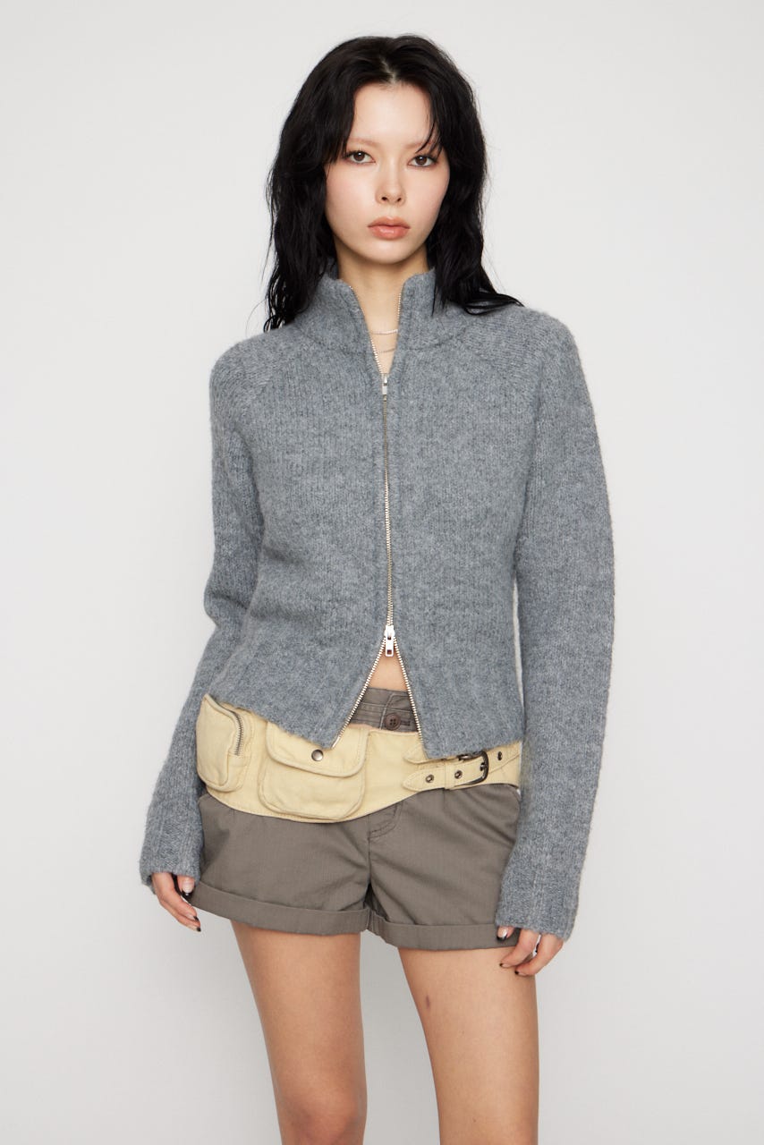 SOFT CHEWY ニット GRY FREE