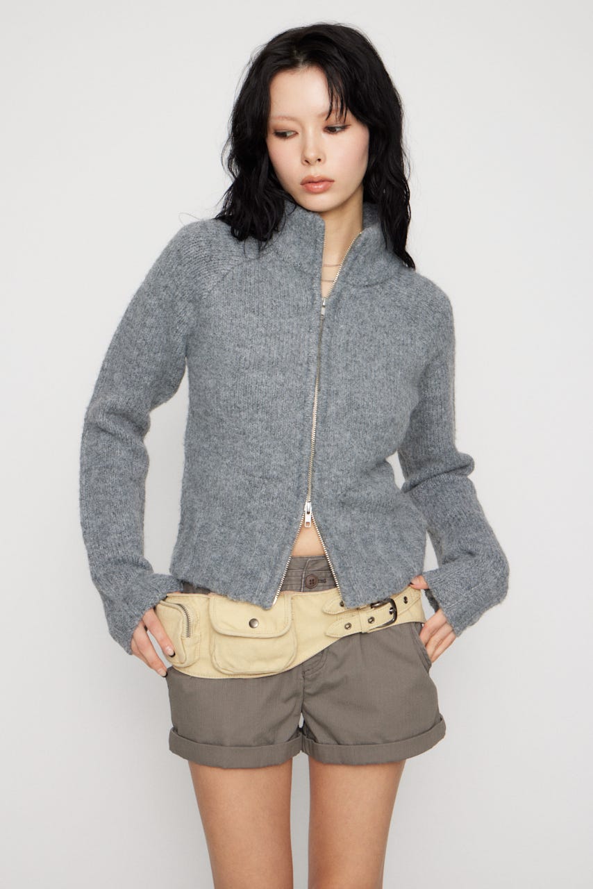 SOFT CHEWY ニット GRY FREE