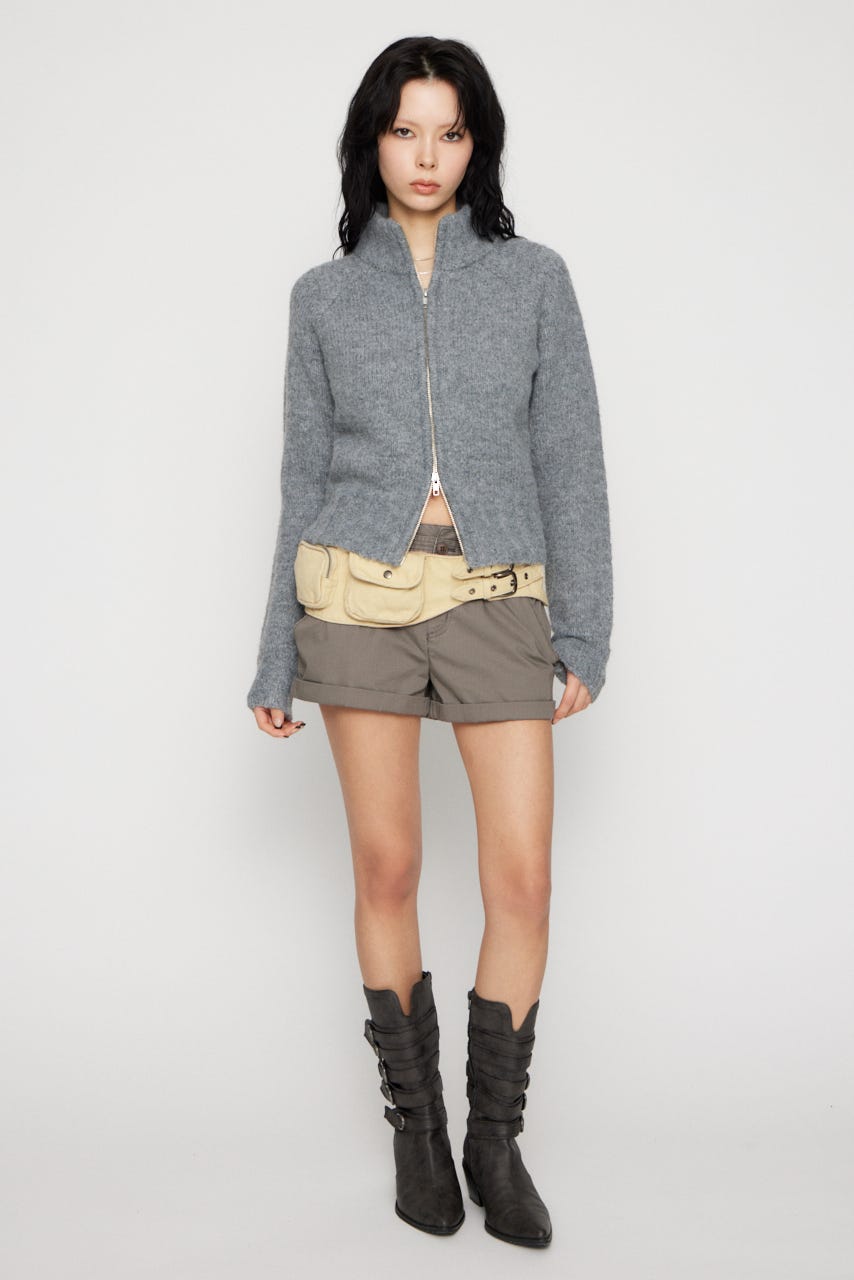 SOFT CHEWY ニット GRY FREE