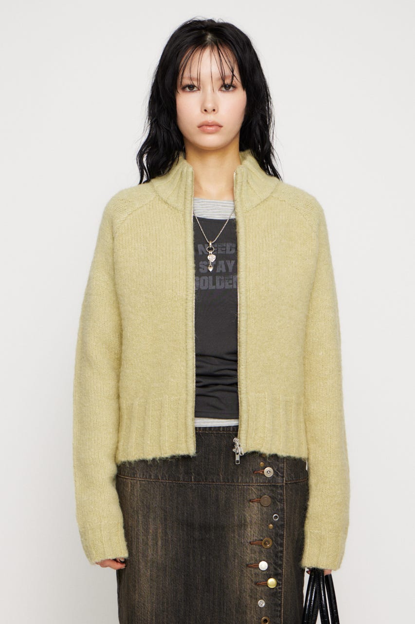 SOFT CHEWY ニット L/LIME FREE