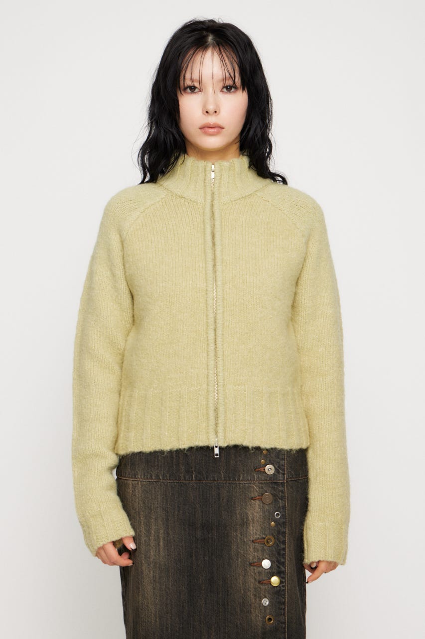 SOFT CHEWY ニット L/LIME FREE