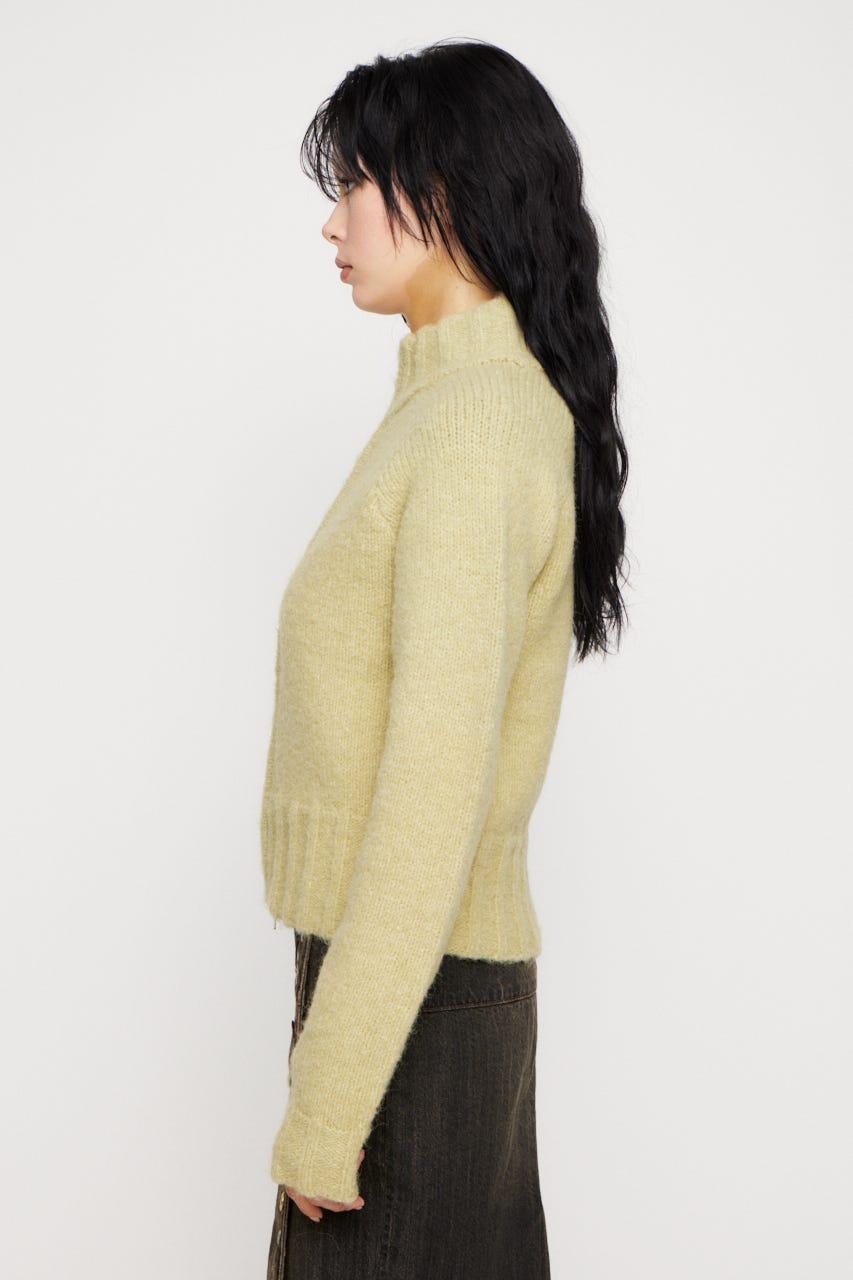 SOFT CHEWY ニット L/LIME FREE