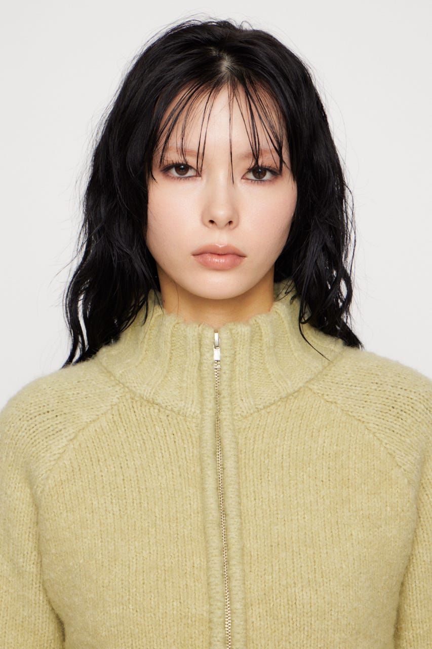 SOFT CHEWY ニット L/LIME FREE