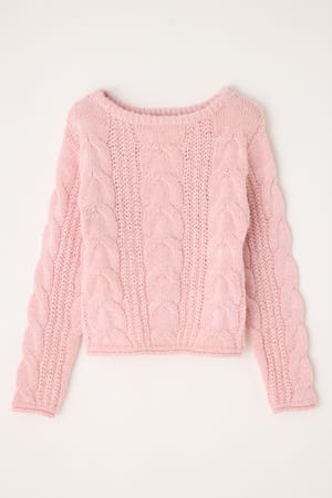 LOOSEY CABLE ニット