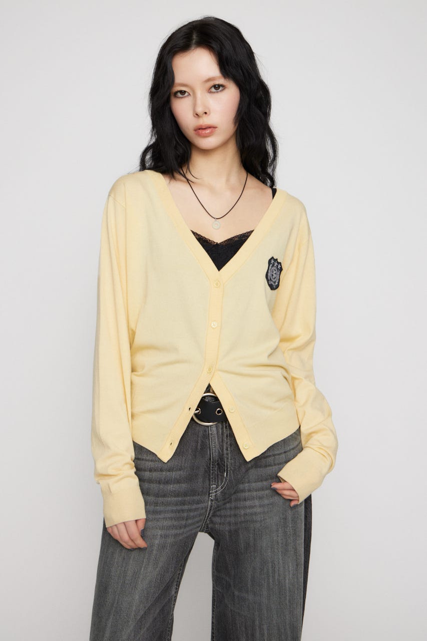 WAPPEN LIGHT カーディガン L/YEL FREE