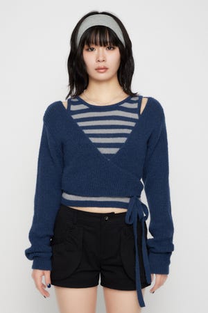 CACHECOEUR 2PIECE ニット