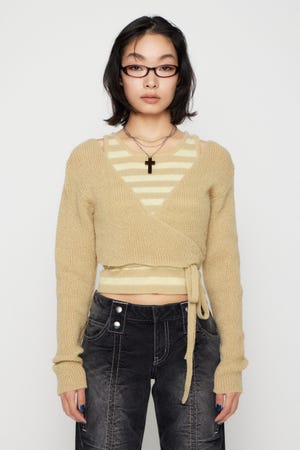 CACHECOEUR 2PIECE ニット