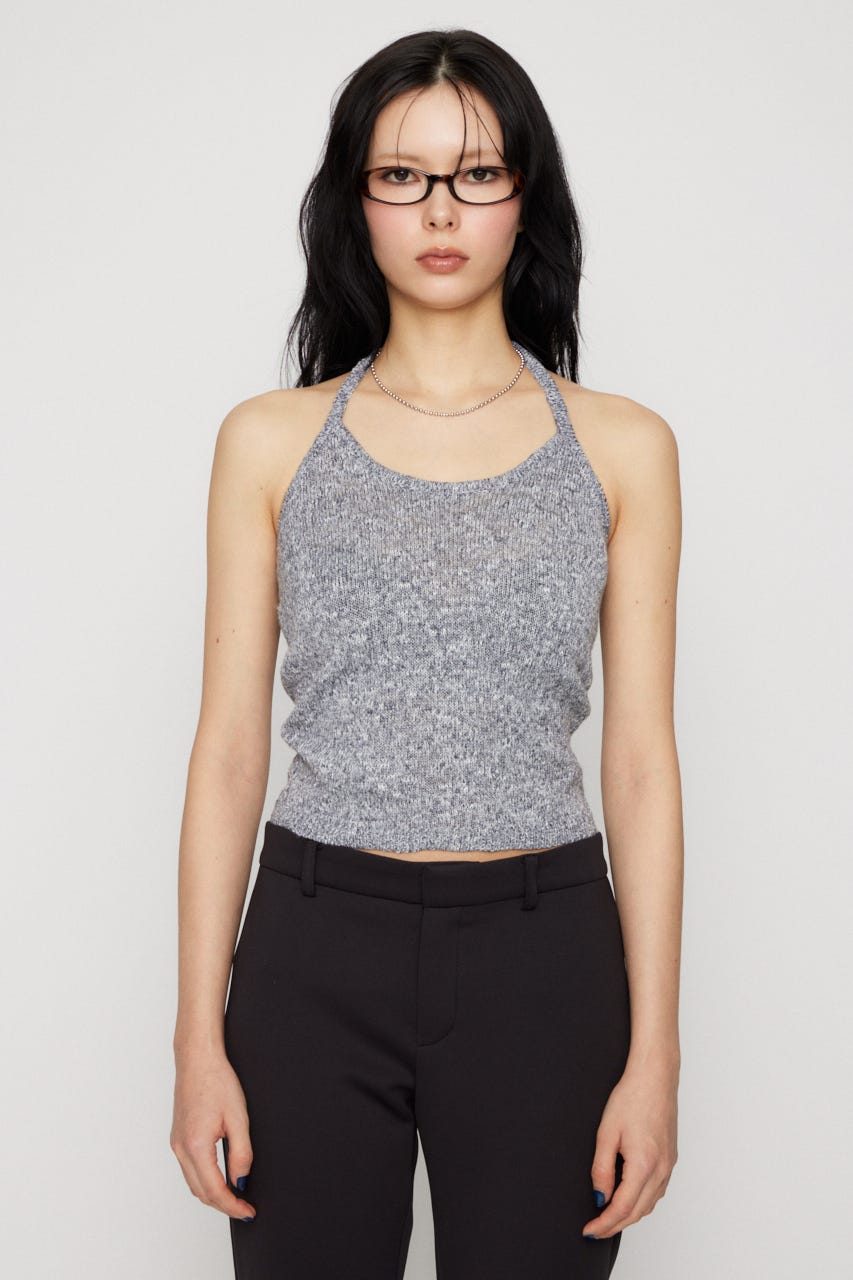 BOLERO 2PIECE ニット GRY FREE