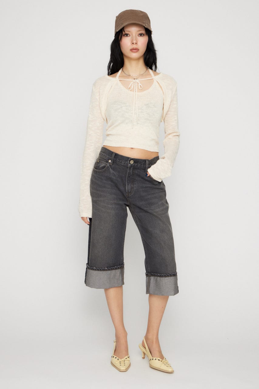 BOLERO 2PIECE ニット IVOY FREE