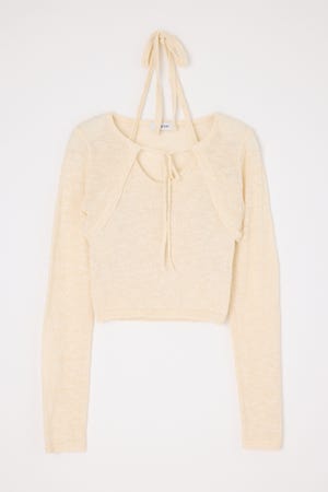 BOLERO 2PIECE ニット