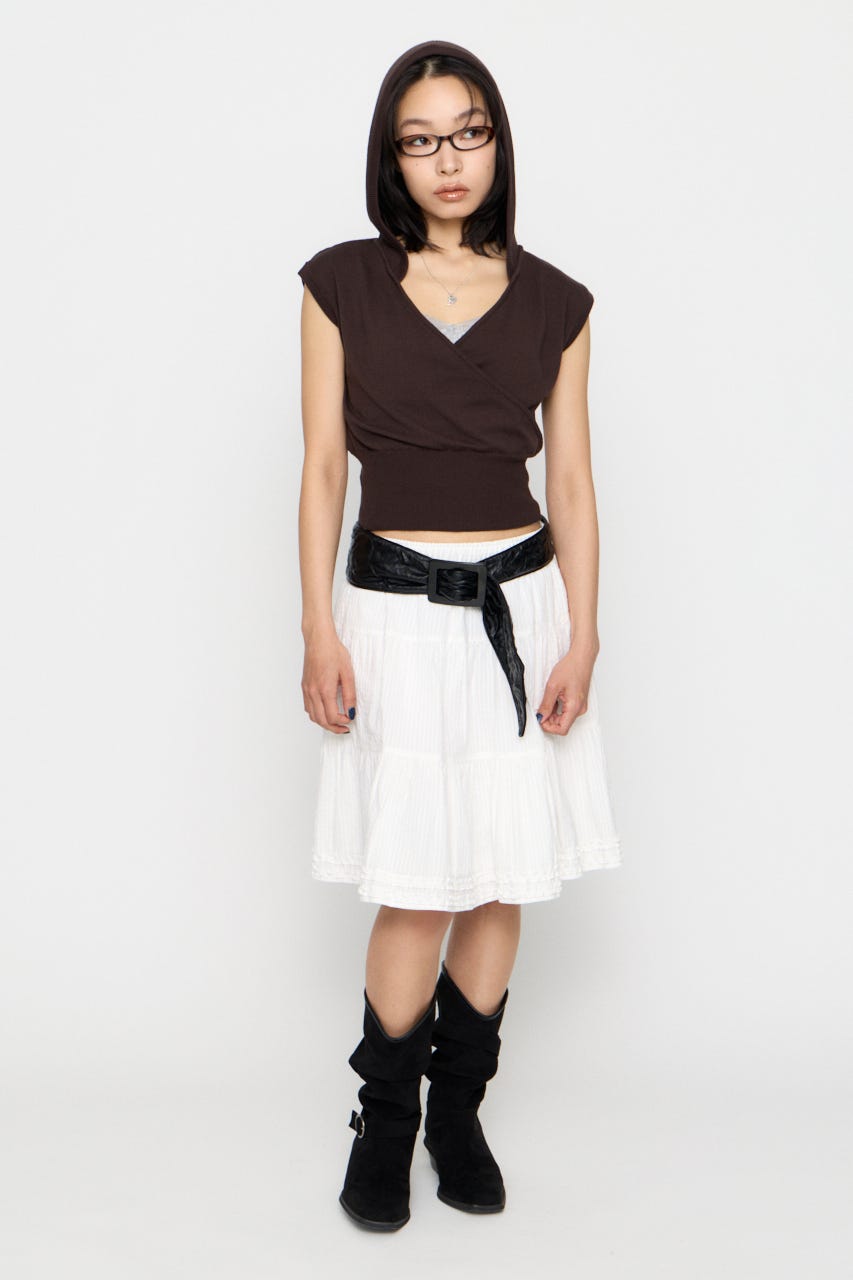 HOODIE CACHECOEUR ニット BRN FREE