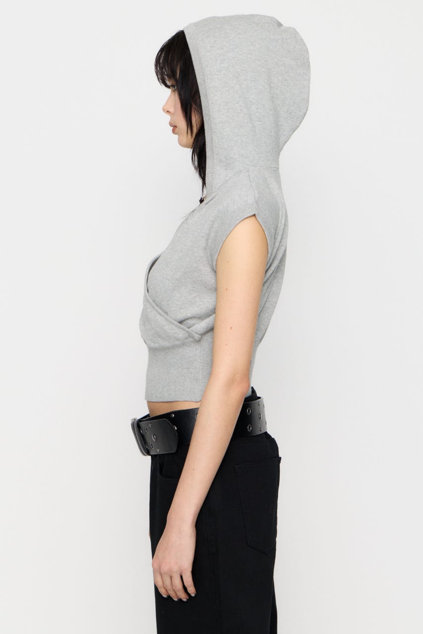 HOODIE CACHECOEUR ニット GRY FREE