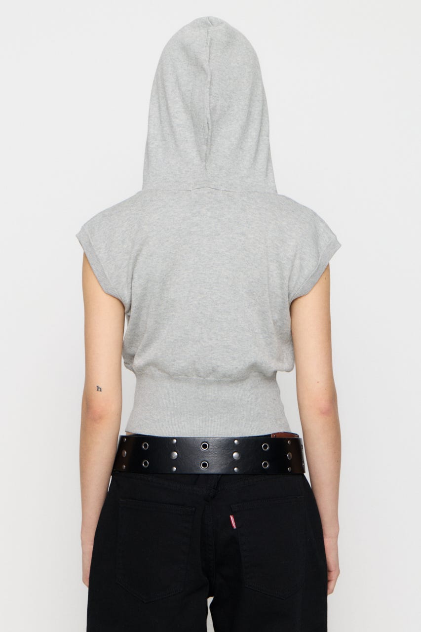HOODIE CACHECOEUR ニット GRY FREE