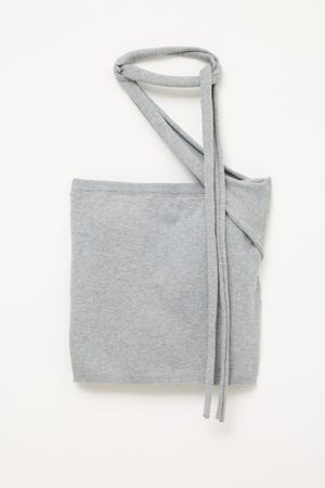 ONE SIDE TIE ニット