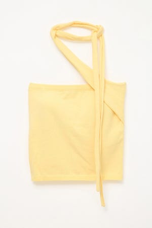 ONE SIDE TIE ニット