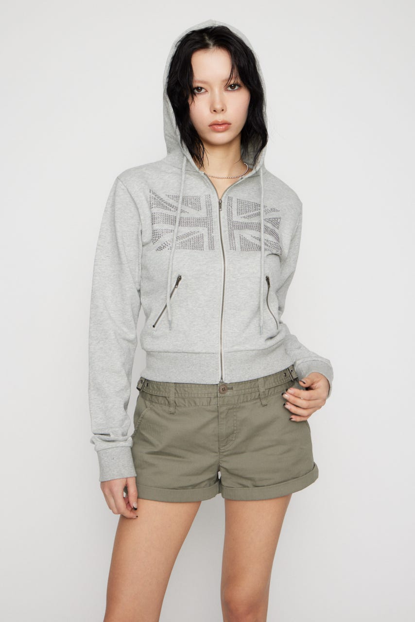 UNION JACK フーディ GRY FREE