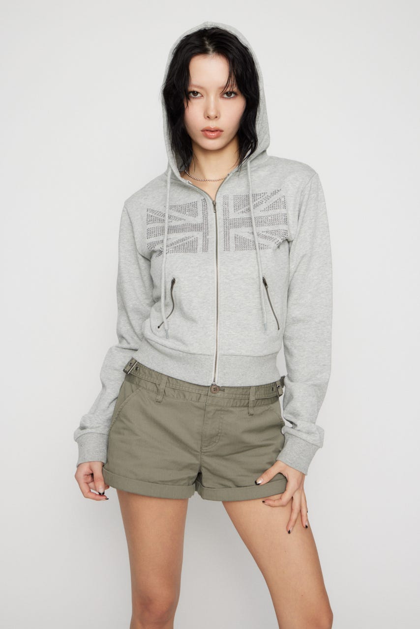 UNION JACK フーディ GRY FREE