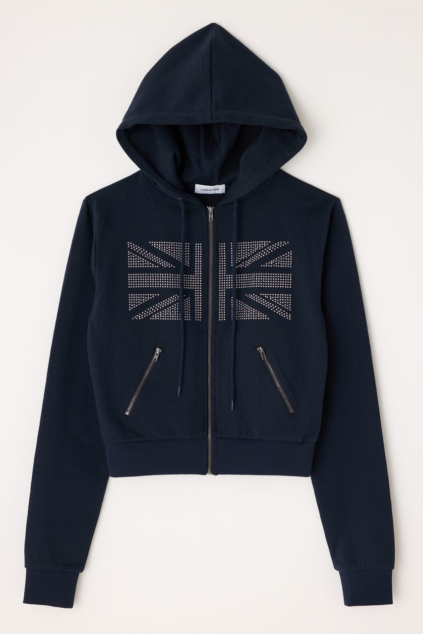 UNION JACK フーディ NVY FREE