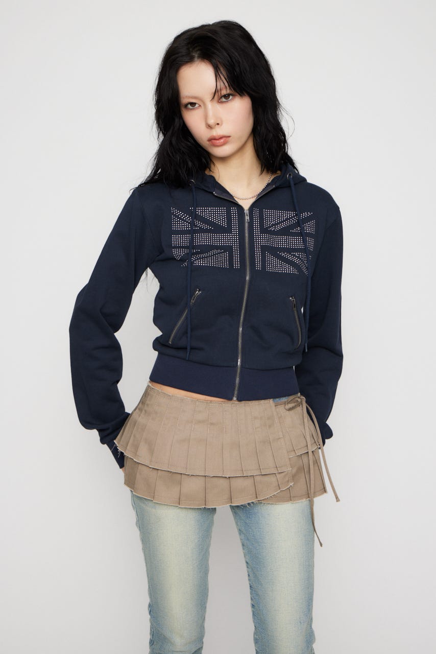 UNION JACK フーディ NVY FREE