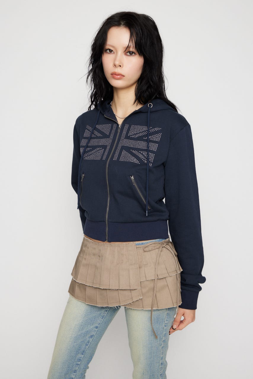 UNION JACK フーディ NVY FREE