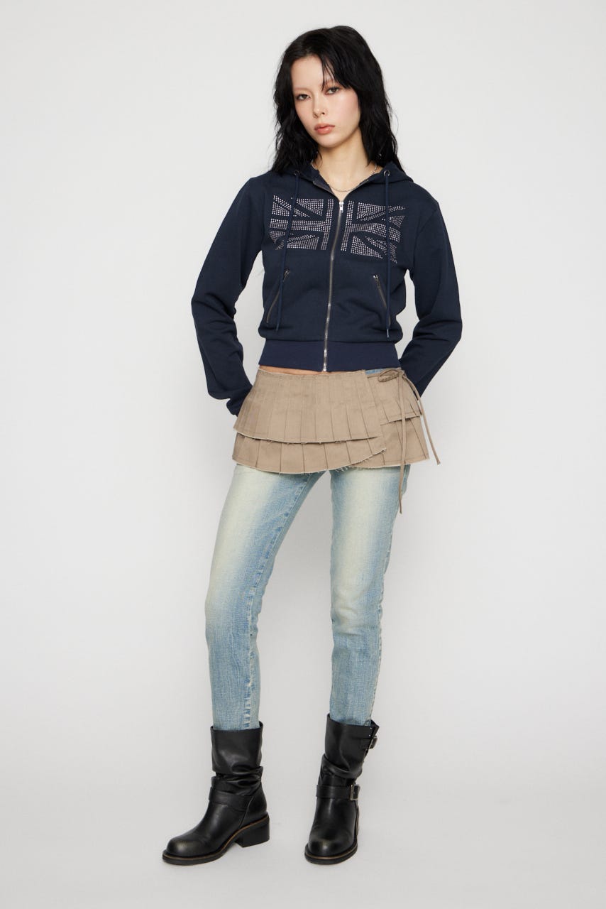 UNION JACK フーディ NVY FREE