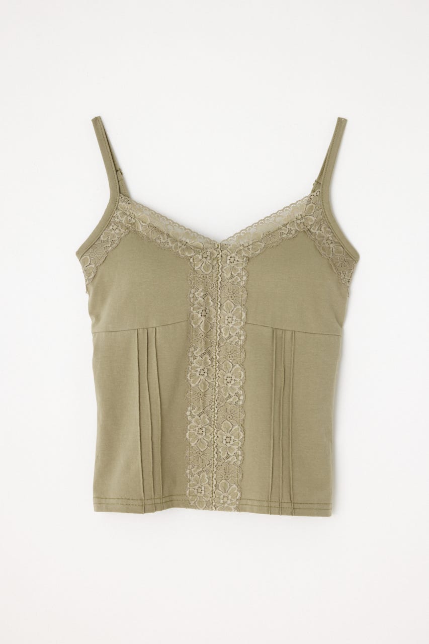LAGUA GEM | EDGE LACE CUP キャミソール (キャミソール ) |SHEL'TTER