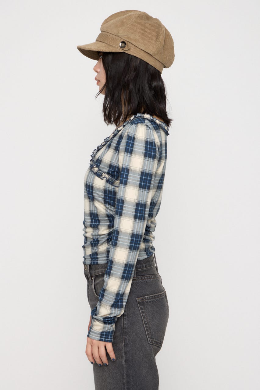 FRILL COMPACT トップス NVY FREE