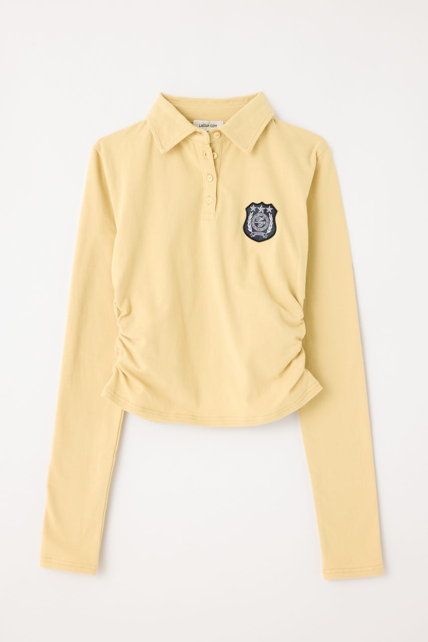 USEFUL WAPPEN CUT トップス L/YEL FREE