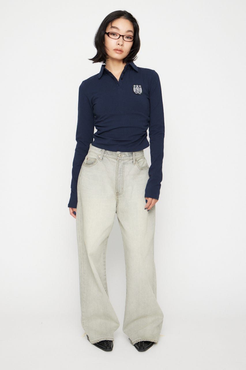 USEFUL WAPPEN CUT トップス NVY FREE